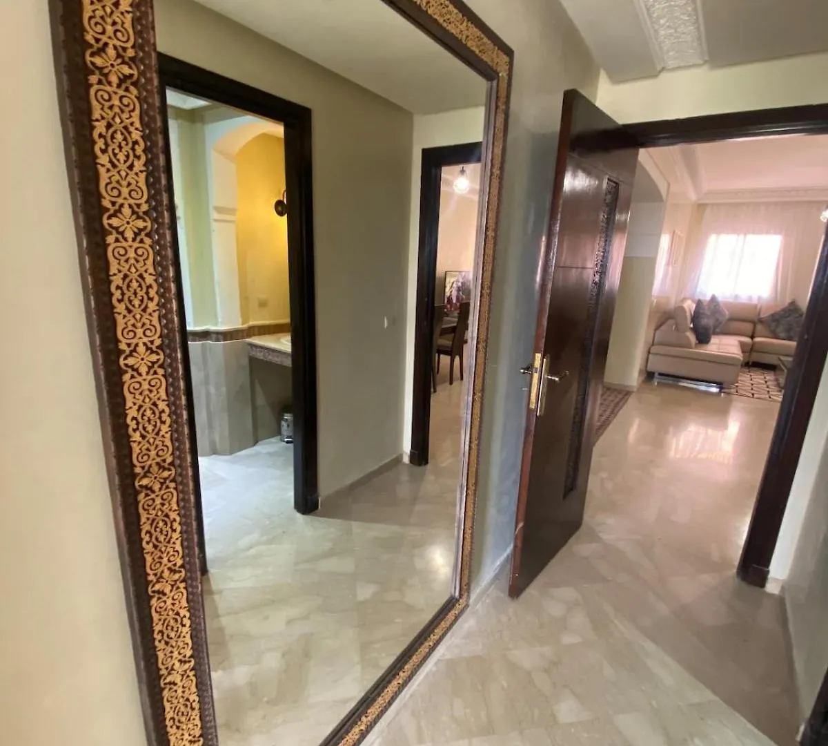 Apartament Spacieux Appart A L'Hivernage Menara Mall Marrakesz